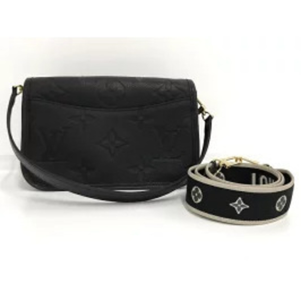 Louis Vuitton Diane Bag Shoulder Noir Monogram Black Empreinte